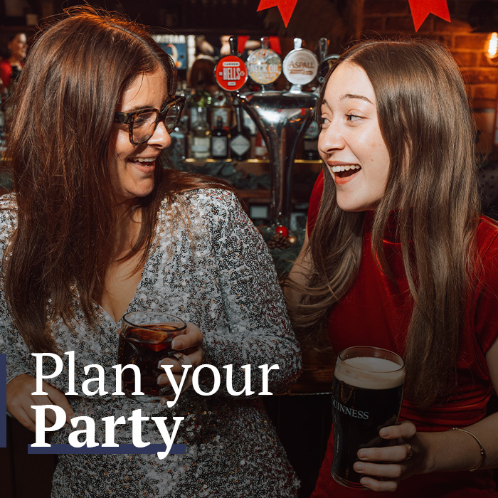 Make a group booking. Christmas at The Fighting Cocks in Birmingham